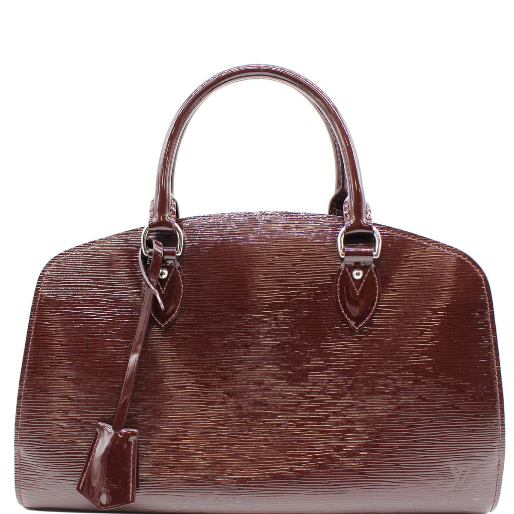 Pont neuf leather handbag Louis Vuitton White in Leather - 25690482