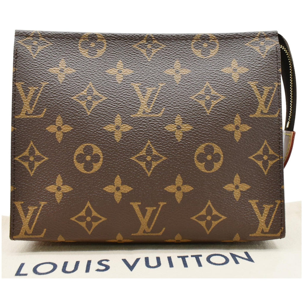Glampot - 4806-21 Louis Vuitton M47544 Toiletry Pouch 19 UB2251 Condition:  9.5/10 Remarks: like new, pristine Includes: insert with hook, 3rd party  long strap, dustbag, receipt PRICE: RM 4199.00 . . .