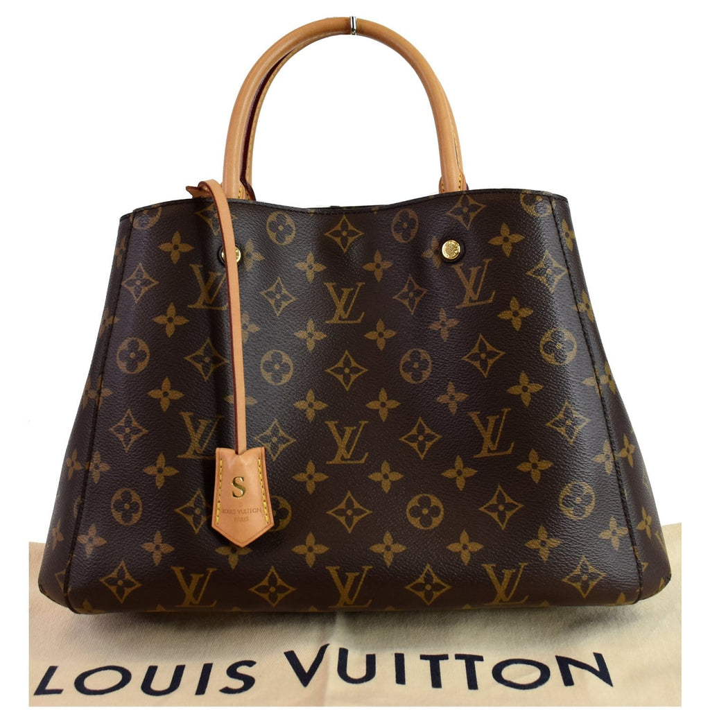 Louis Vuitton, Bags, Louis Vuitton Taupe Montaigne Mm