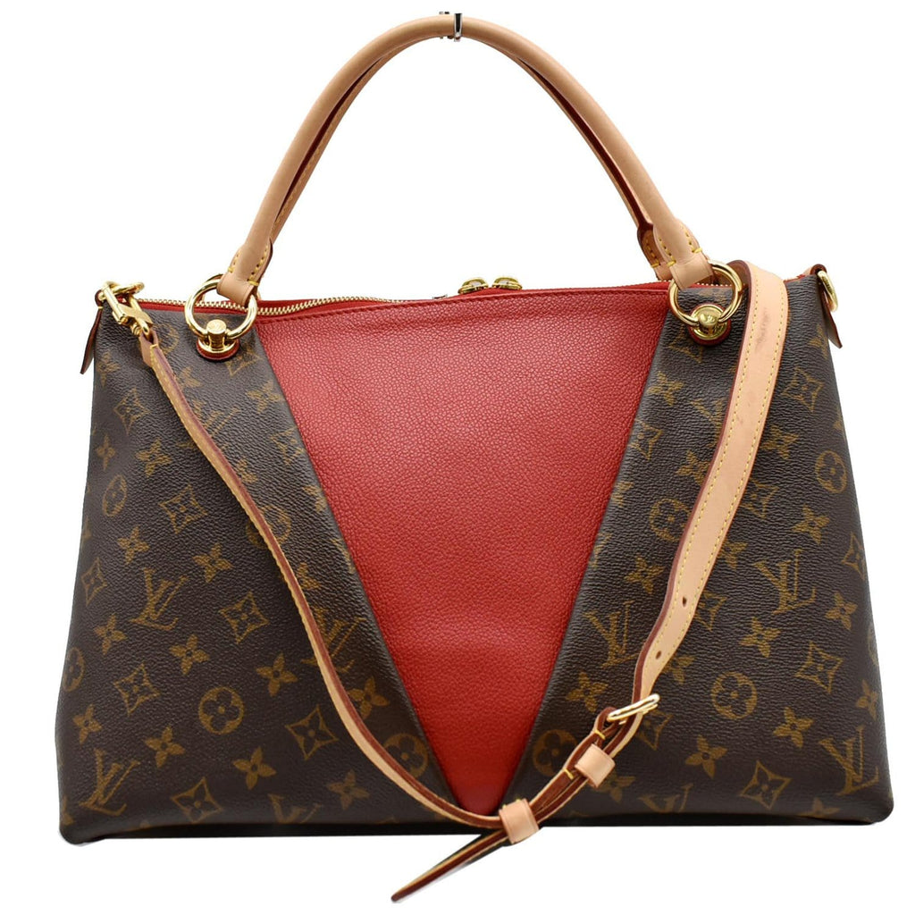 LOUIS VUITTON Monogram V Tote MM Safran 395829