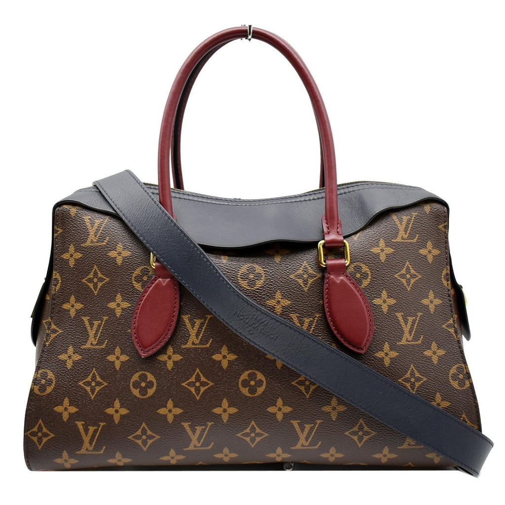 Louis Vuitton Top Handle Tuileries Monogram Brown/Red in Canvas/Leather  with Gold-tone - US