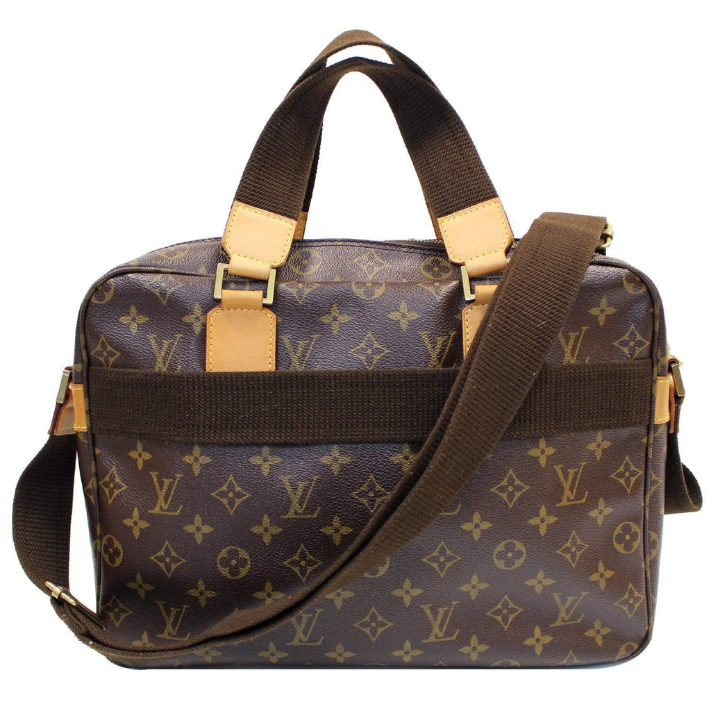 Used Brown Louis Vuitton Monogram Sac Bosphore Messenger Shoulder