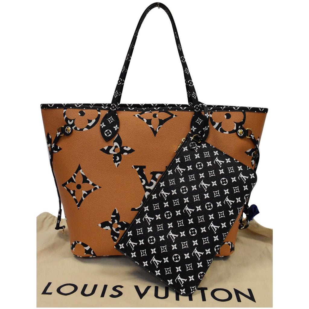 Louis Vuitton Monogram Giant Jungle Neverfull MM w/ Pouch - White Totes,  Handbags - LOU761576