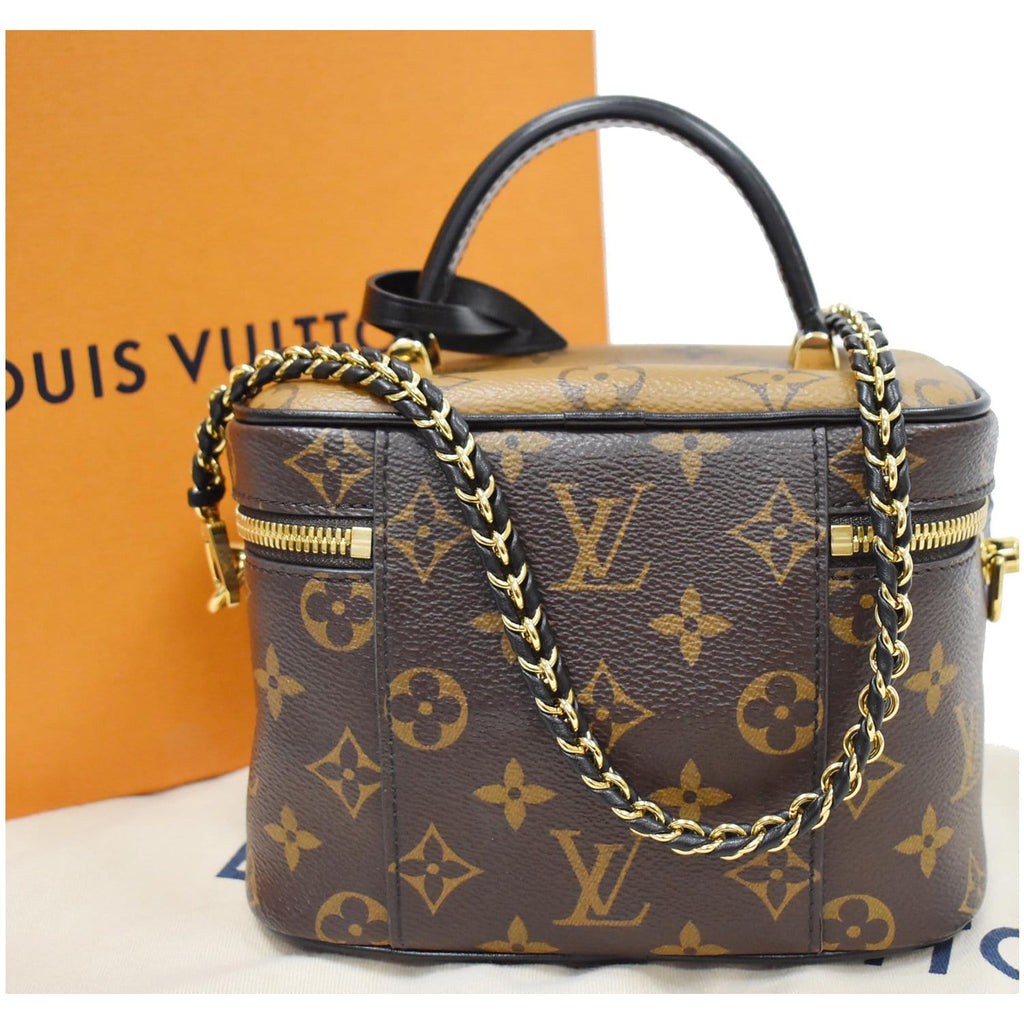 Louis Vuitton Square Bag Reverse Monogram Canvas Brown 22526262
