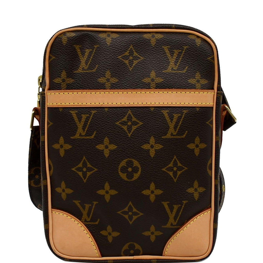 Danube cloth crossbody bag Louis Vuitton Brown in Cloth - 29622104