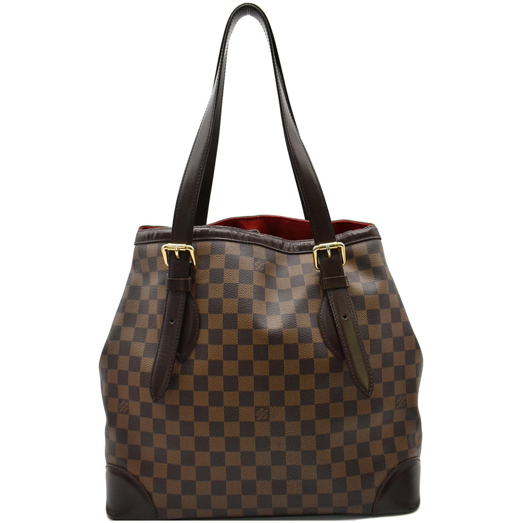 Hampstead leather handbag Louis Vuitton Brown in Leather - 35979795