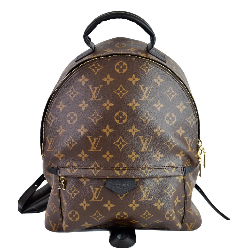 Palm springs leather backpack Louis Vuitton Brown in Leather - 34275449