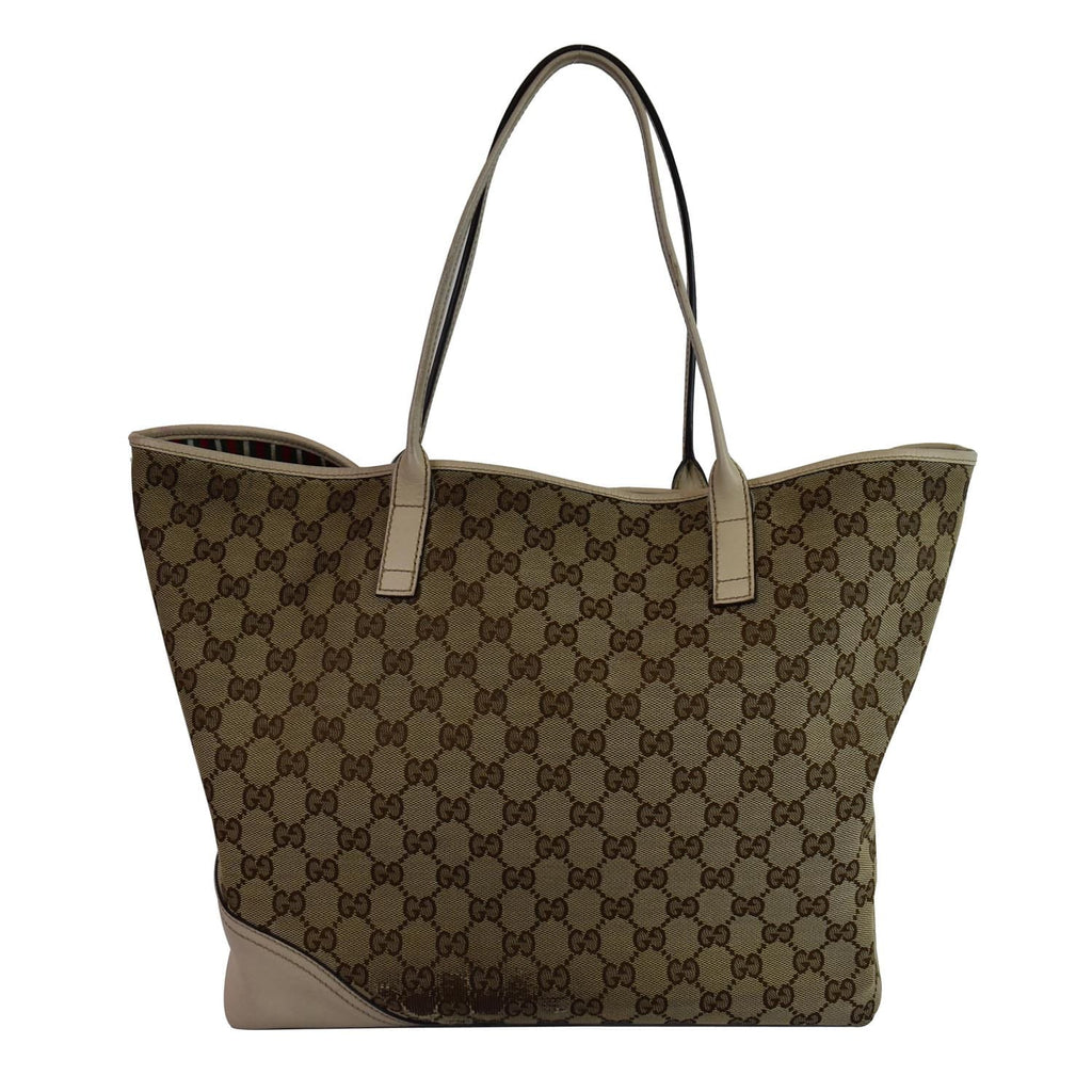 Gucci Vintage - Guccissima Canvas Britt Tote Bag - Brown - Leather Handbag  - Luxury High Quality - Avvenice