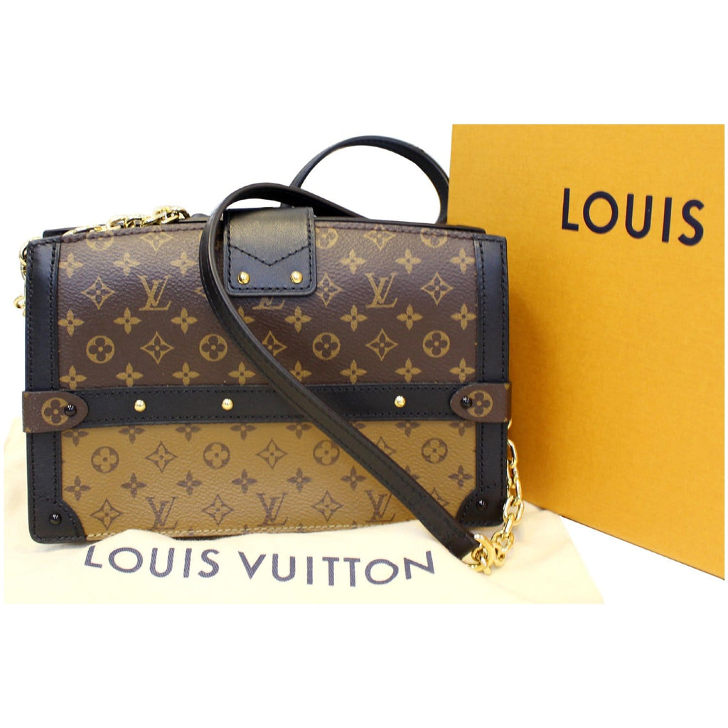 Louis Vuitton Monogram Reverse Column Clutch - Brown Shoulder Bags,  Handbags - LOU798189