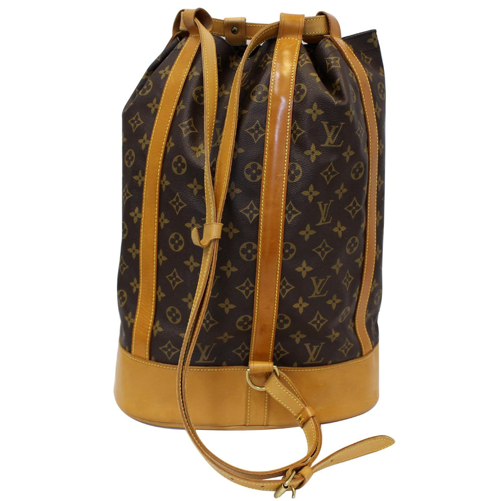 Louis Vuitton Randonnee Backpack Chevron Canvas GM Brown, Multicolor For  Sale at 1stDibs