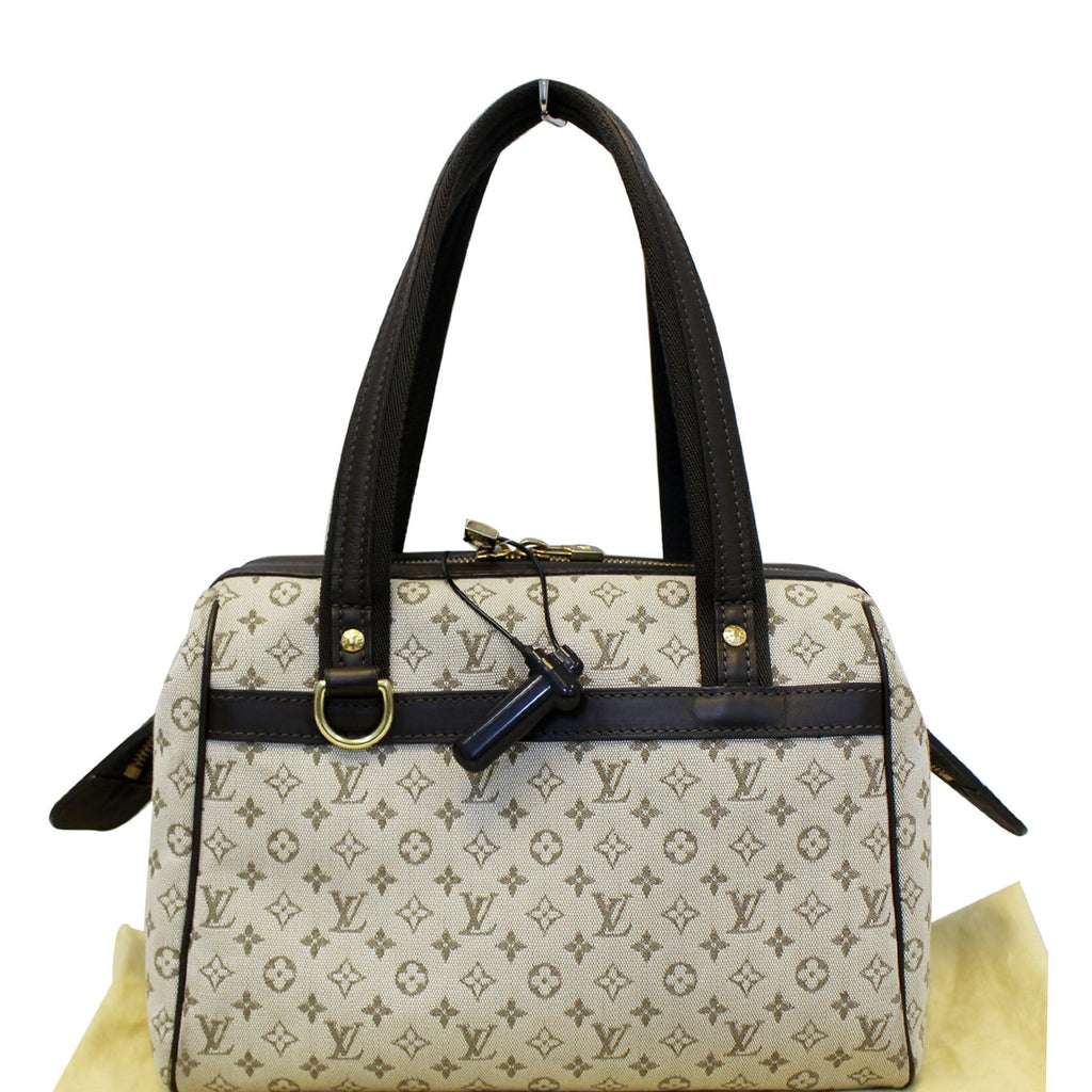Louis Vuitton Bordeaux Monogram Mini Lin Josephine PM Speedy Bag Leather  ref.346708 - Joli Closet