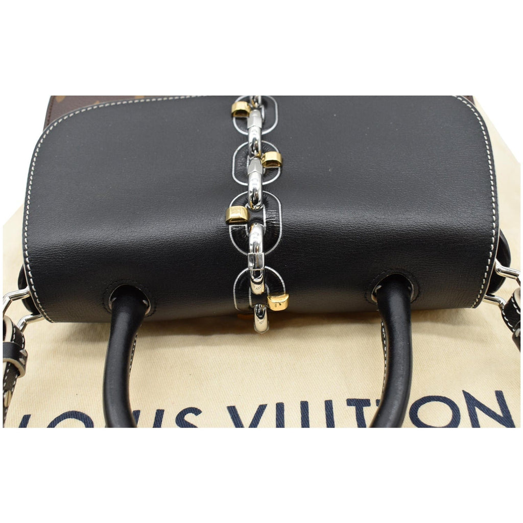 Louis Vuitton Chain It Monogram Canvas Shoulder Bag Black Crossbody Bag LV-B1111P-0004  – MISLUX