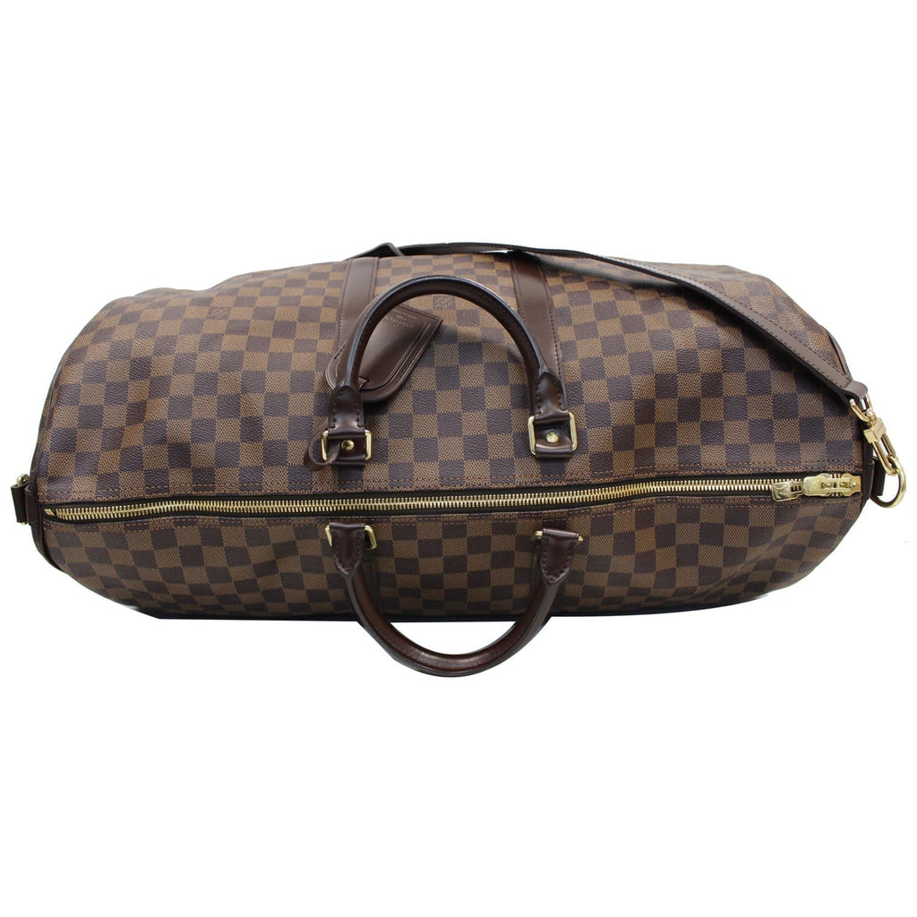 Louis Vuitton Keepall Bandoulière 55 Brown Damier Ebene