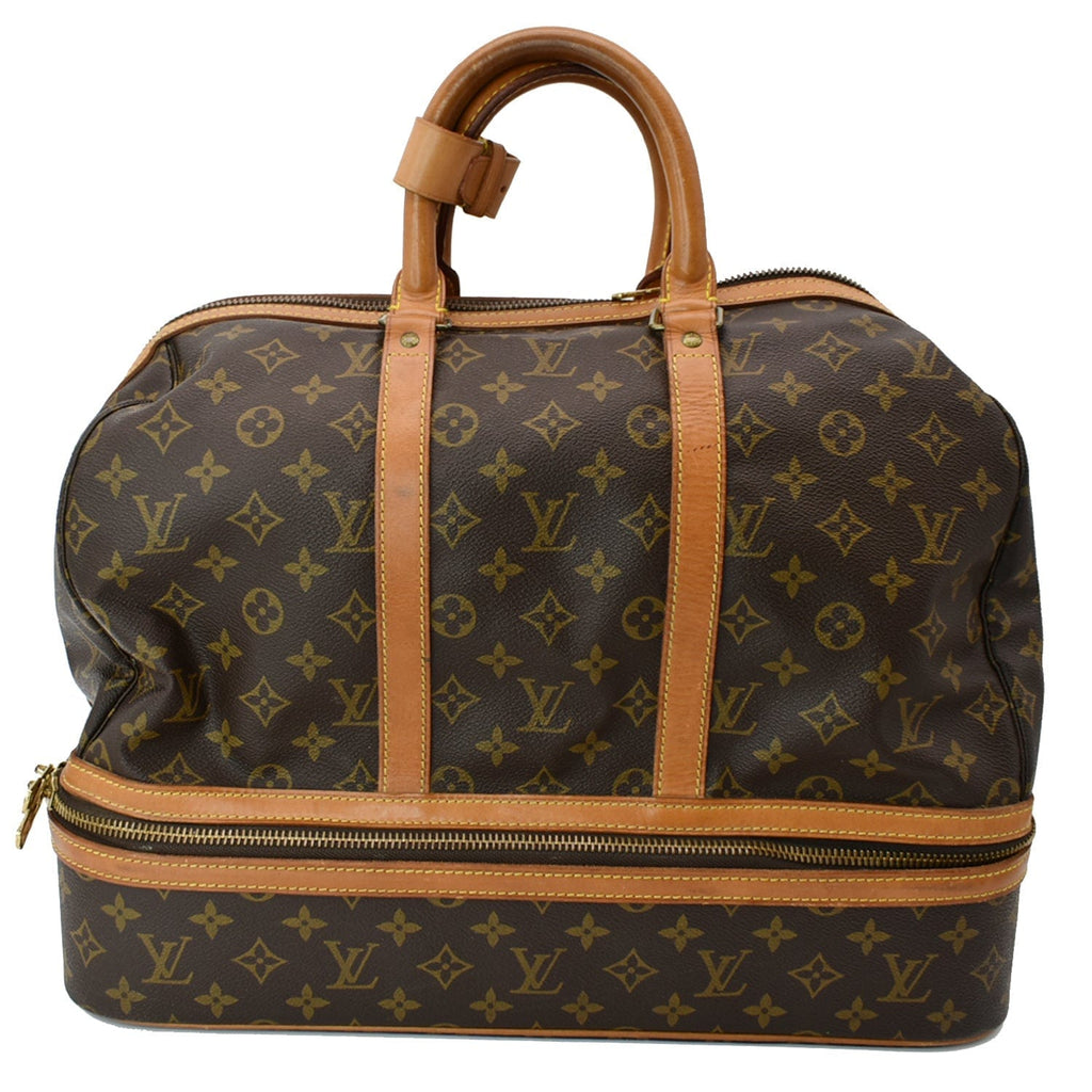 Louis Vuitton Vintage Monogram Sac Sport Travel Bag - Brown Luggage and  Travel, Handbags - LOU186922