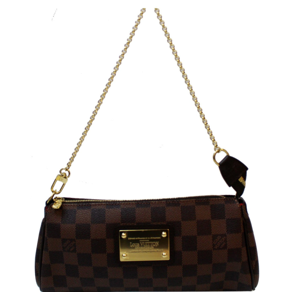 Louis Vuitton Damier Ebene Eva Pochette - Brown Shoulder Bags, Handbags -  LOU766946