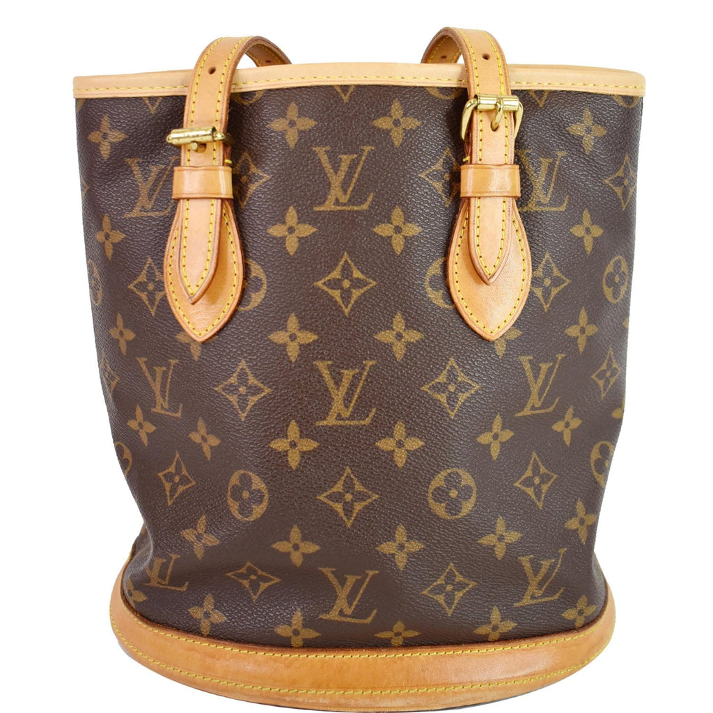 Louis Vuitton Monogram Petit Bucket GM - Brown Bucket Bags, Handbags -  LOU728312