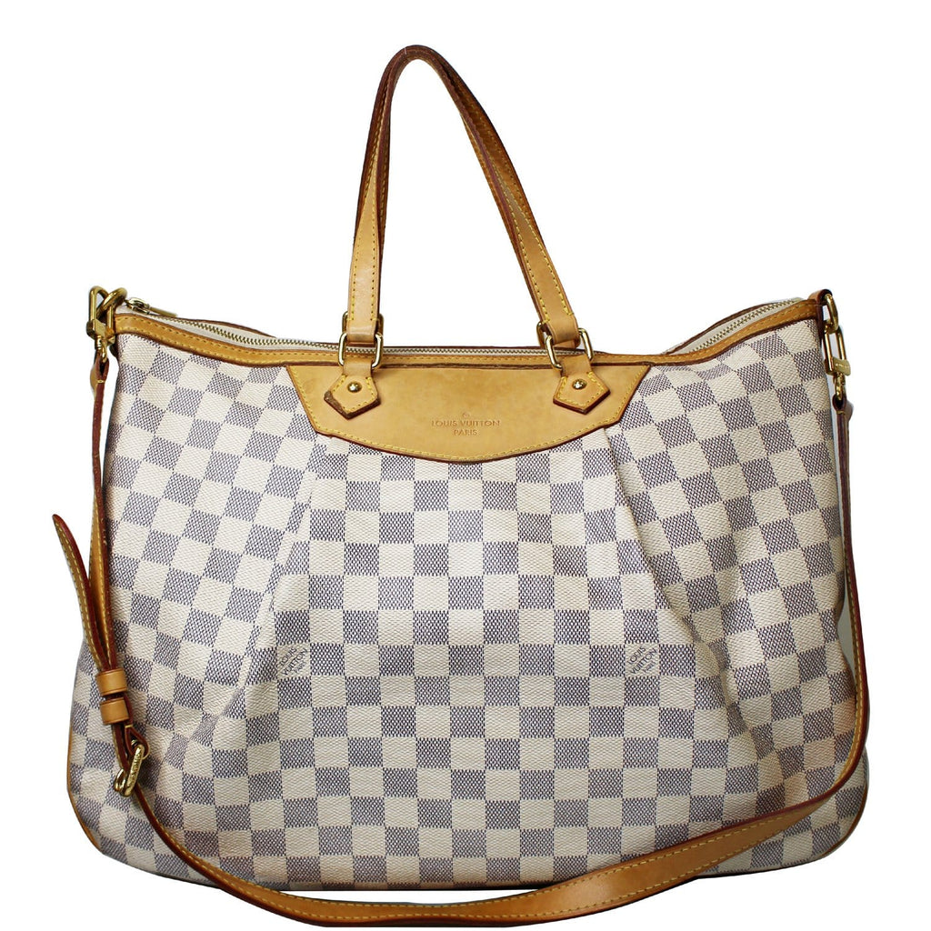 Siracusa MM Damier Azur (PL) – Keeks Designer Handbags