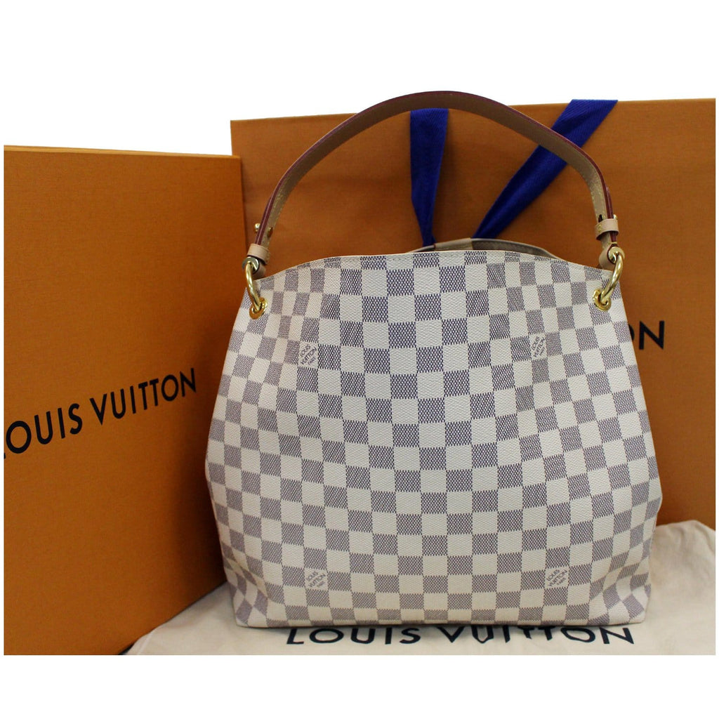 Louis Vuitton Damier Azur Graceful PM Rose Ballerine - A World Of Goods For  You, LLC