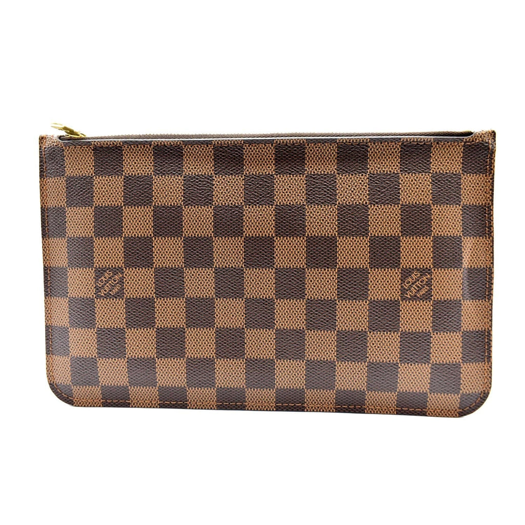 Louis Vuitton Brown Damier Ebene Félicie Pochette Gold Hardware