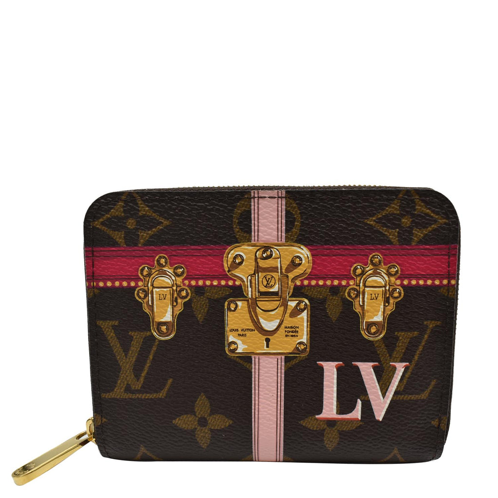 Louis Vuitton Summer Trunks Limited Edition Continental Zippy Purse Wallet  - SOLD