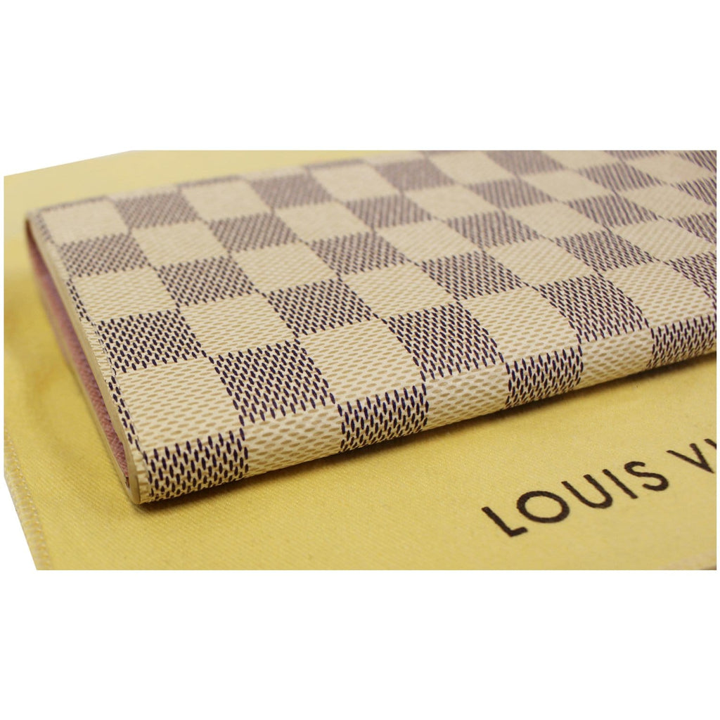 Louis Vuitton White & Blue Coated Canvas Damier Azur Envelope Wallets —  Labels Resale Boutique