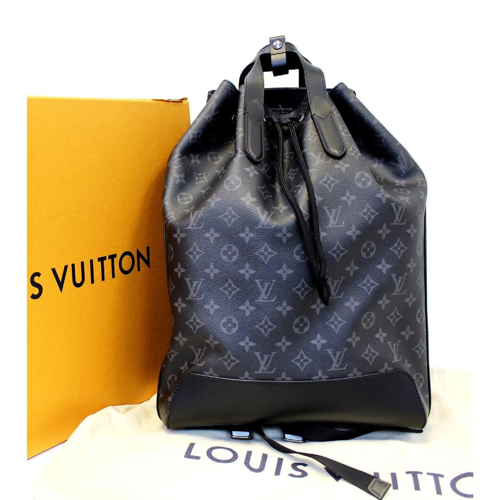 Louis Vuitton Black Monogram Eclipse Explorer Cloth ref.982296 - Joli Closet