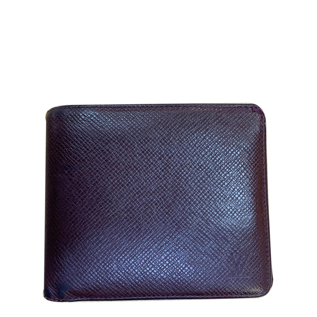 Louis Vuitton Slender Wallet - Taiga Acajou Leather