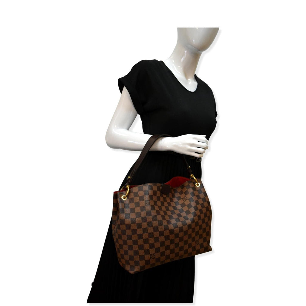Louis Vuitton // Brown Damier Ebene Graceful Shoulder Bag – VSP