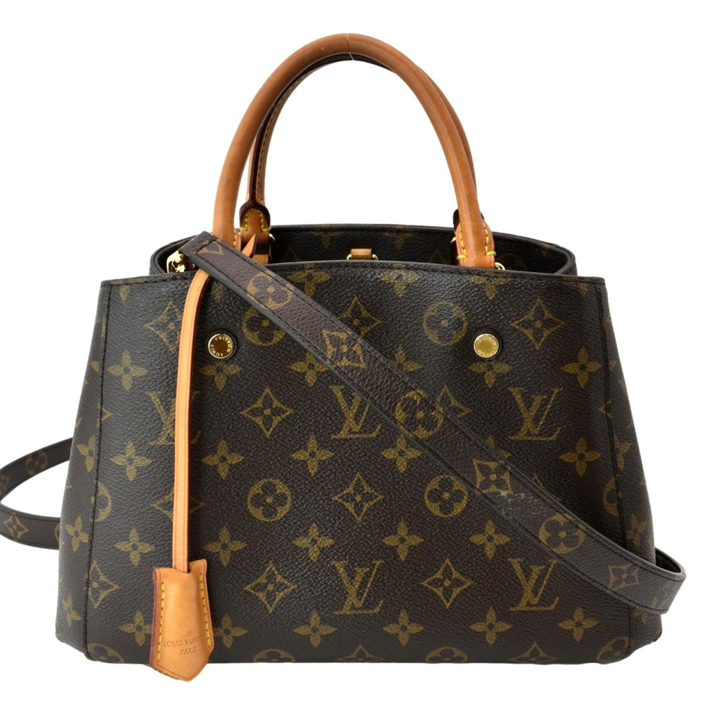 Brand new Louis Vuitton Montaigne BB shoulder bag in monogram canvas at  1stDibs  montaigne bb monogram, louis vuitton montaigne bb m41055,  celebrity lv montaigne bb