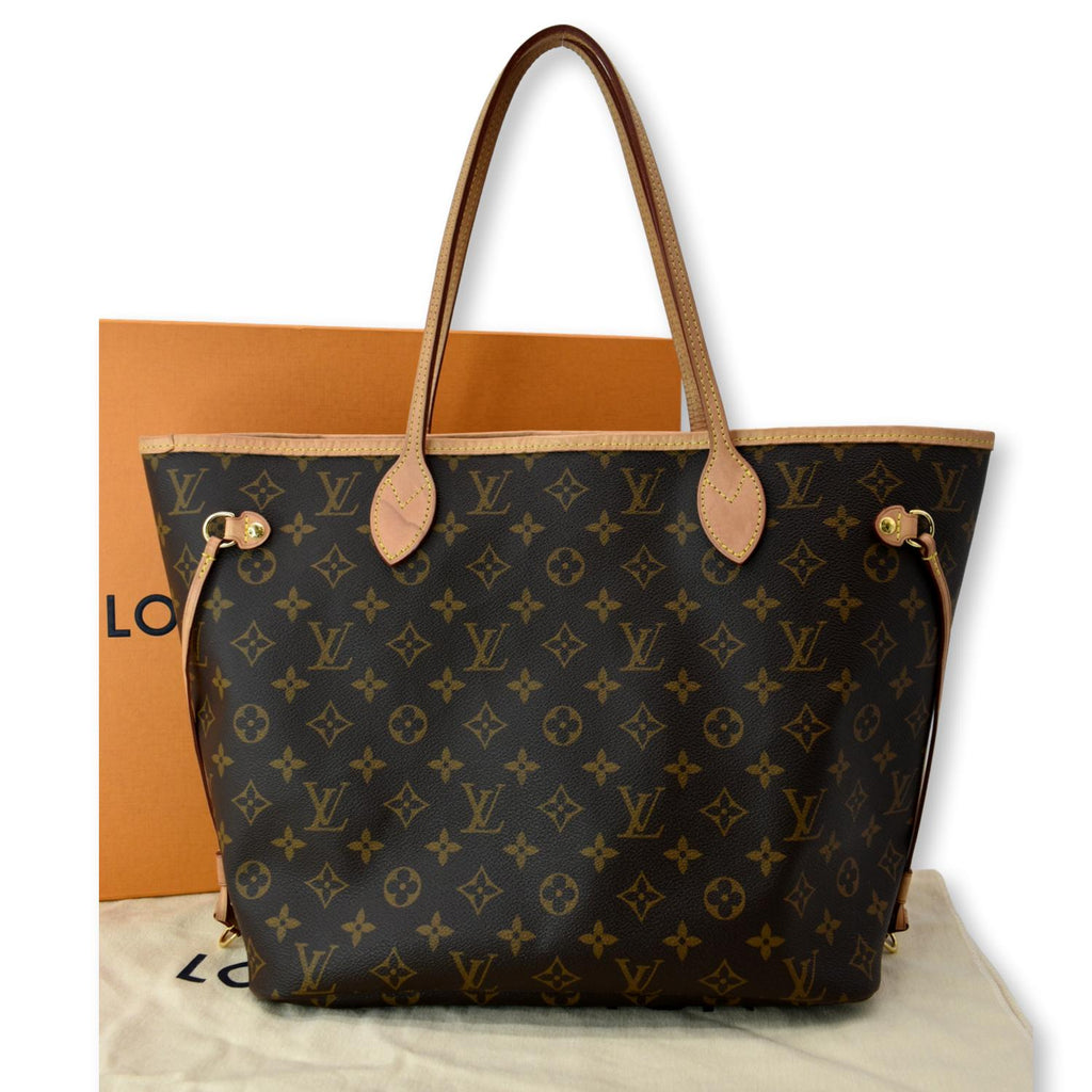 Authentic / Original Louis Vuitton (LV) Neverfull MM Damier Canvas Tote Bag  (N51105) - Bags - ShaShinKi