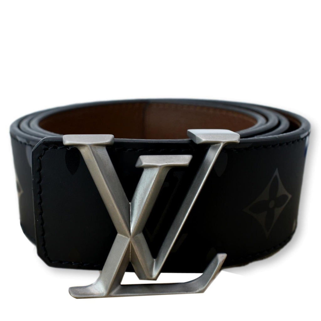 Louis Vuitton Pyramide Reversible Navy and Brown Belt For Sale at 1stDibs