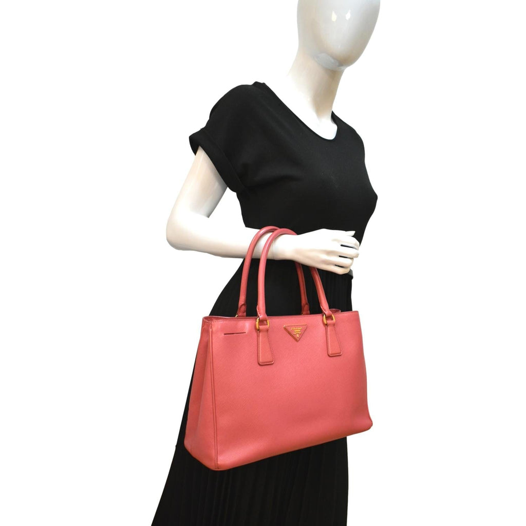 Prada Bag Large Galleria Saffiano Leather Bag With Box 950 (J1714