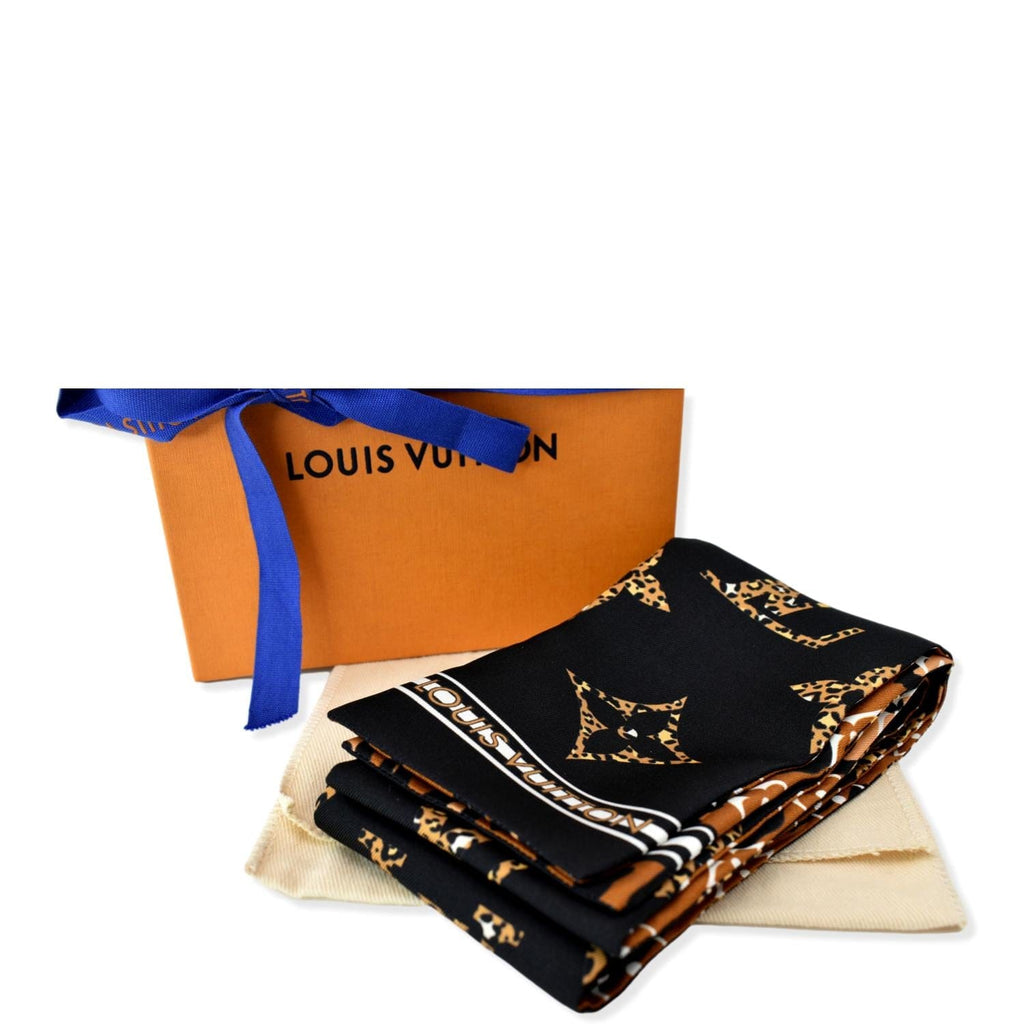 Louis Vuitton Silk Monogram Wild at Heart Bandeau Cream