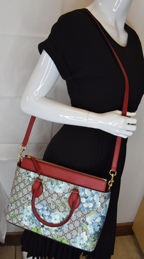 Gucci 546368 Bloom GG Supreme WOC Multi-Color Pochette Bag