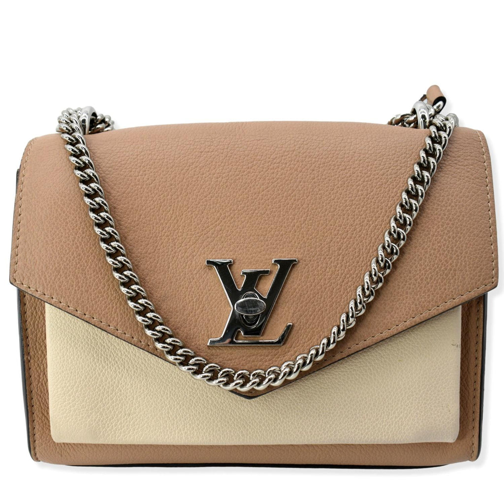 Louis Vuitton My Rock Me Chain Calf Greige M56137 Shoulder Bag Gold  Hardware