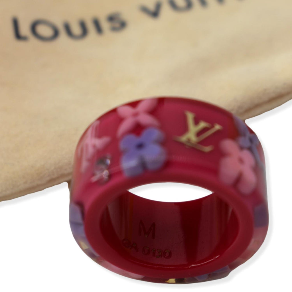 🎭SOLD🎭 LOUIS VUITTON Inclusion Fleur Bubble Ring