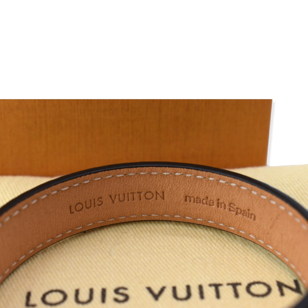 Louis Vuitton Brown Monogram Nano Bracelet 17 – The Closet