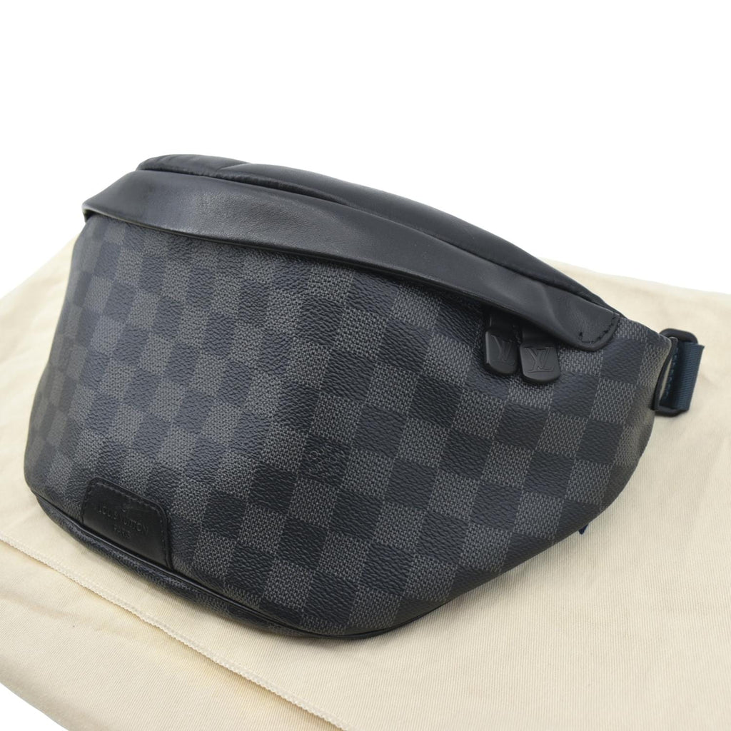Rame_Authentic on Instagram: READY - LOUIS Vuitton Discovery Bumbag Damier  Graphite Canvas 46cm x 19cm @21.95