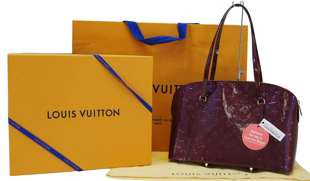 Louis Vuitton Monogram Vernis Avalon MM Rouge Fauviste at Jill's