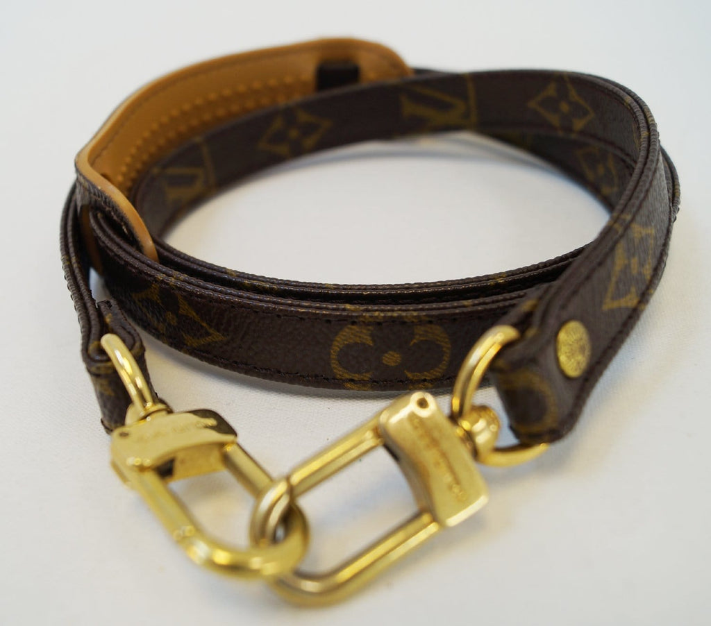 Auth LOUIS VUITTON Monogram Shoulder Strap 120cm LV Exc++ Rare