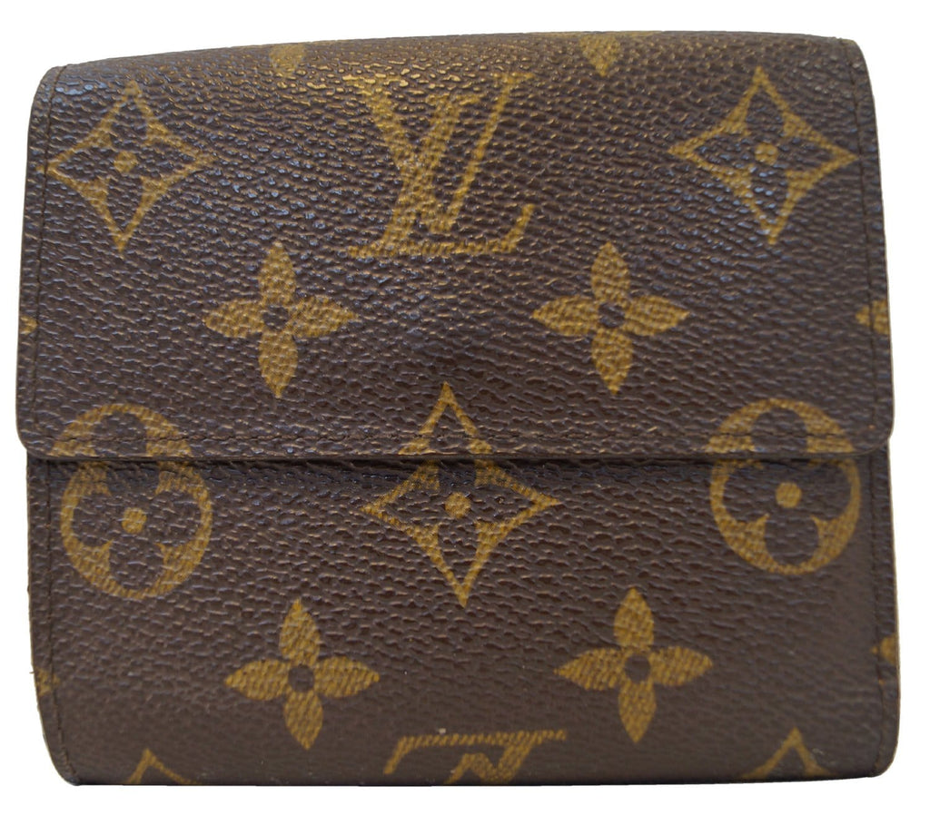 LOUIS VUITTON Elise Portefeuille Marco Browns Monogram, Trifold Wallet at  1stDibs