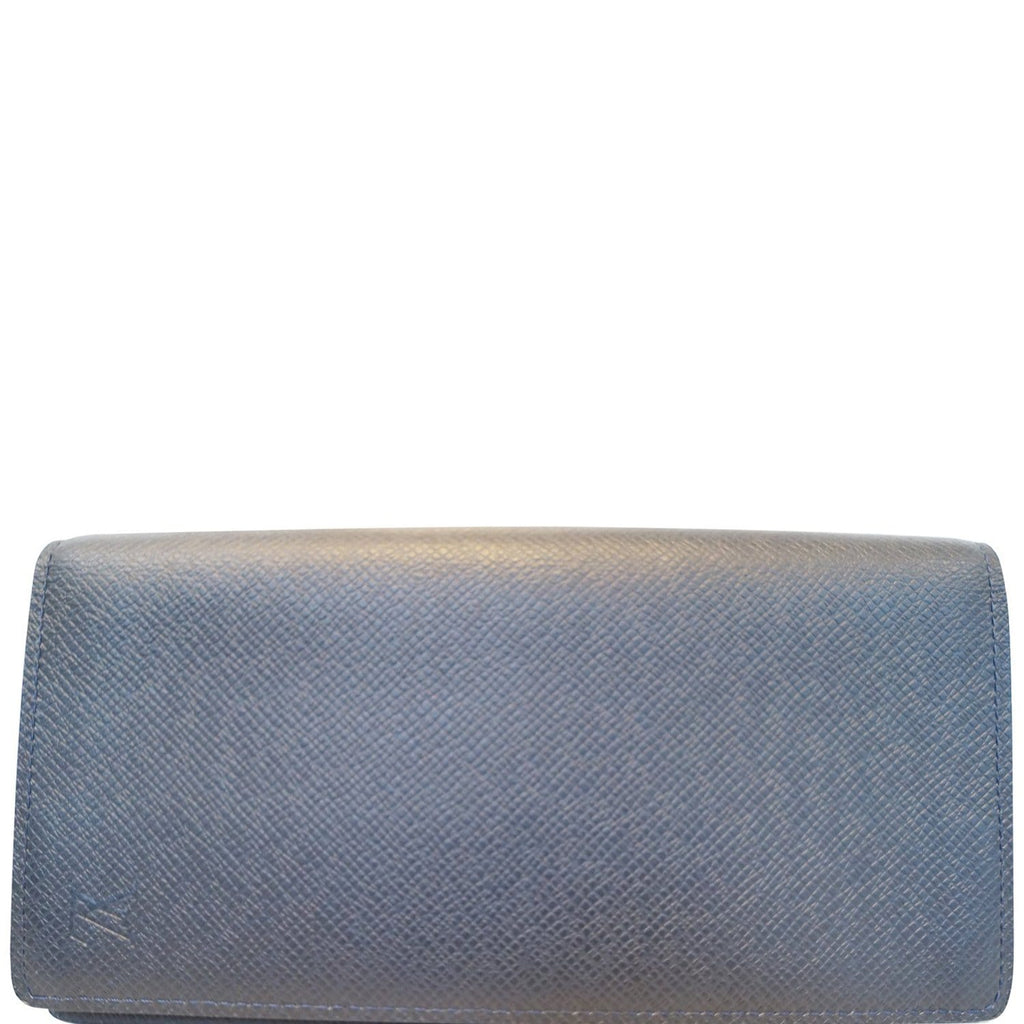 Louis Vuitton Brazza Wallet Taiga Black/Rainbow in Taiga Leather - US