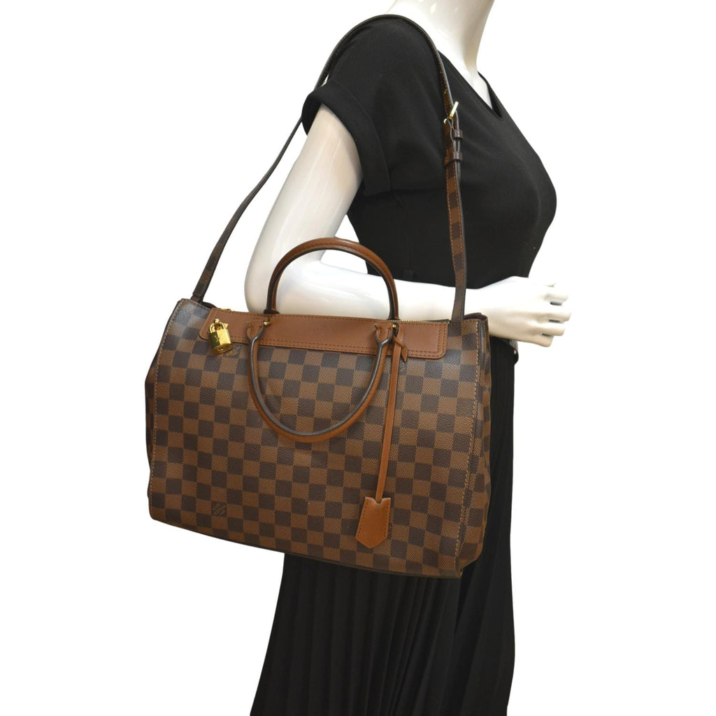 Louis Vuitton Ebene Brown Greenwich Bag – The Closet