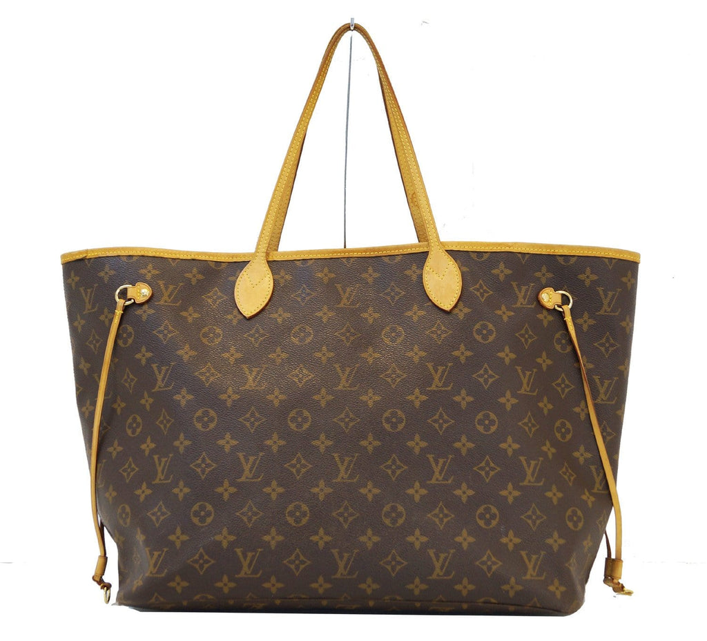 Authentic LV Louis Vuitton Monogram Neverfull GM Shoulder bag SP5007