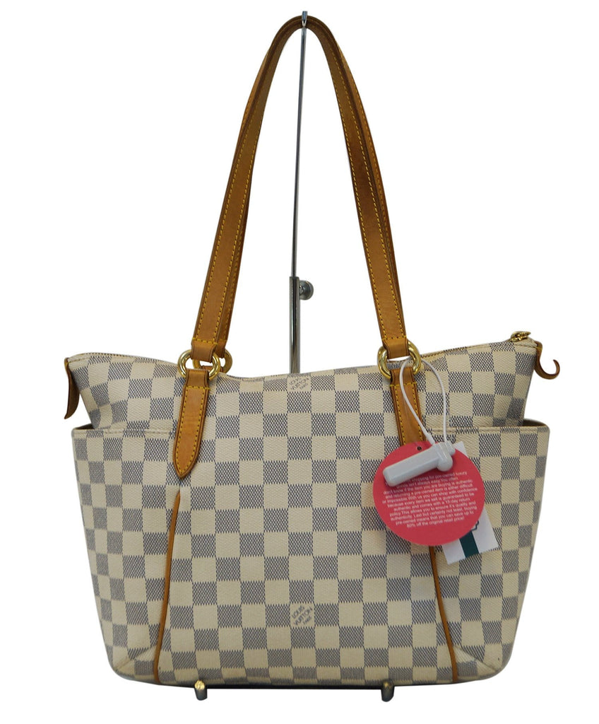 Louis Vuitton Totally PM Damier Azur — Lavish Resale Gulf Coast