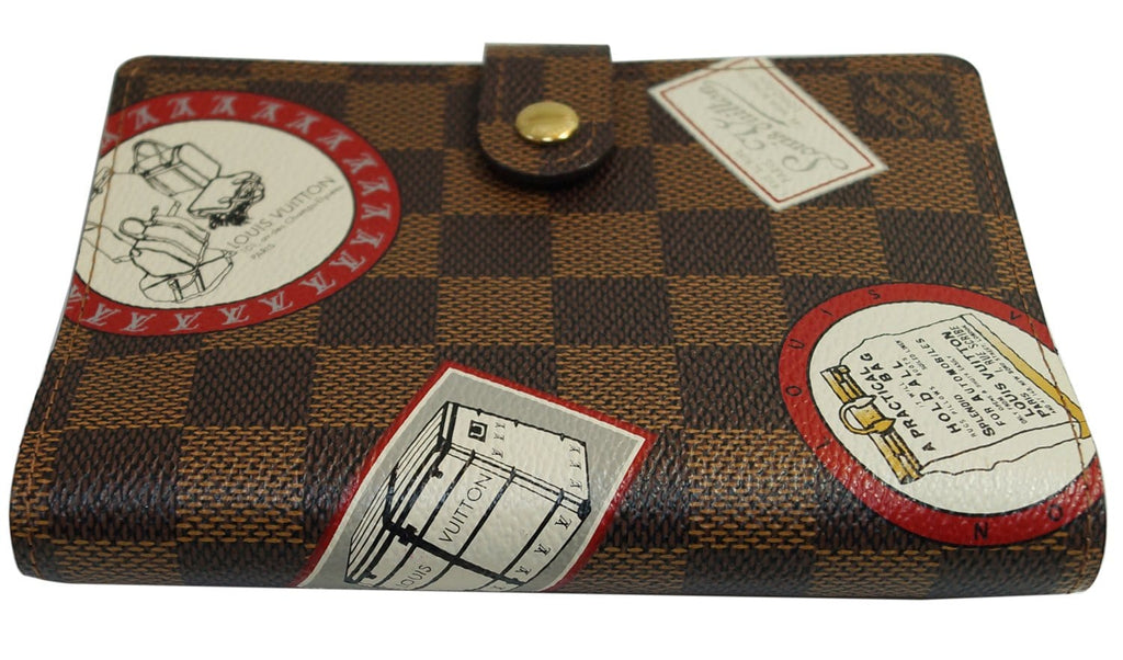 Louis Vuitton Limited Edition Damier PM Patch Canvas Small Ring Agenda -  Yoogi's Closet