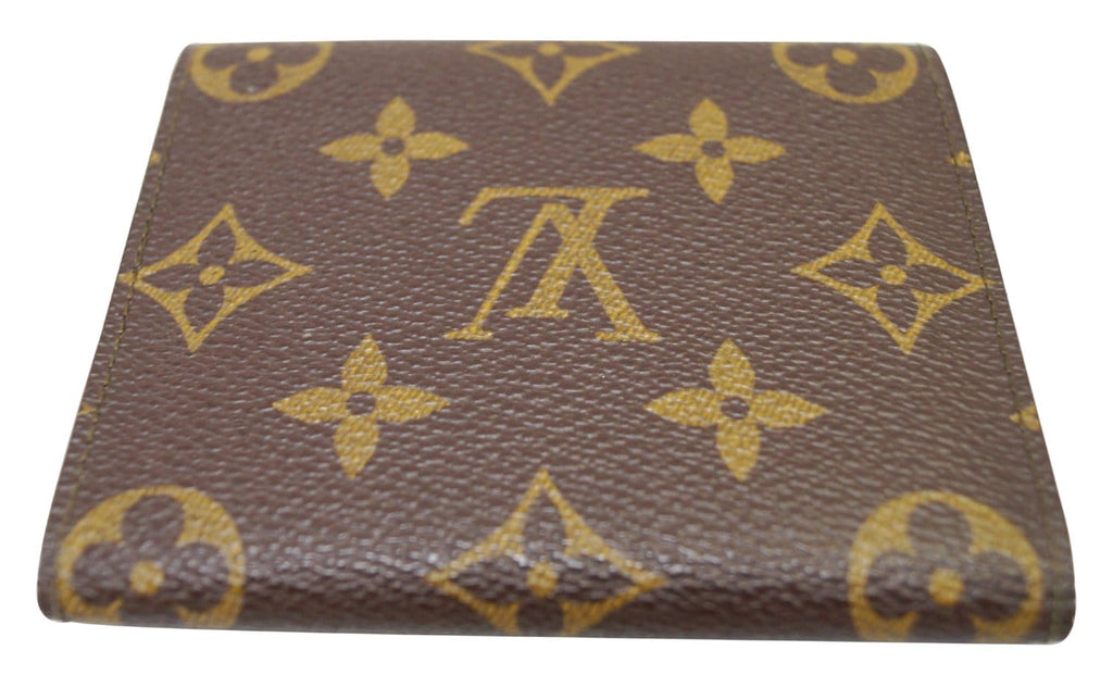 △Louis Vuitton 路易威登Brown Monogram Coated Canvas Short Wallet M60930  啡色經典花紋帆布短銀包- 237012859