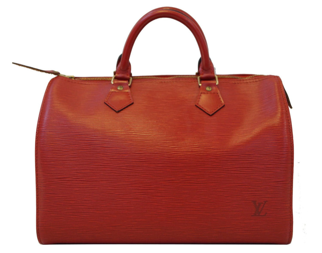 Louis Vuitton Red Epi Speedy 30 QJB0FZLRRB001