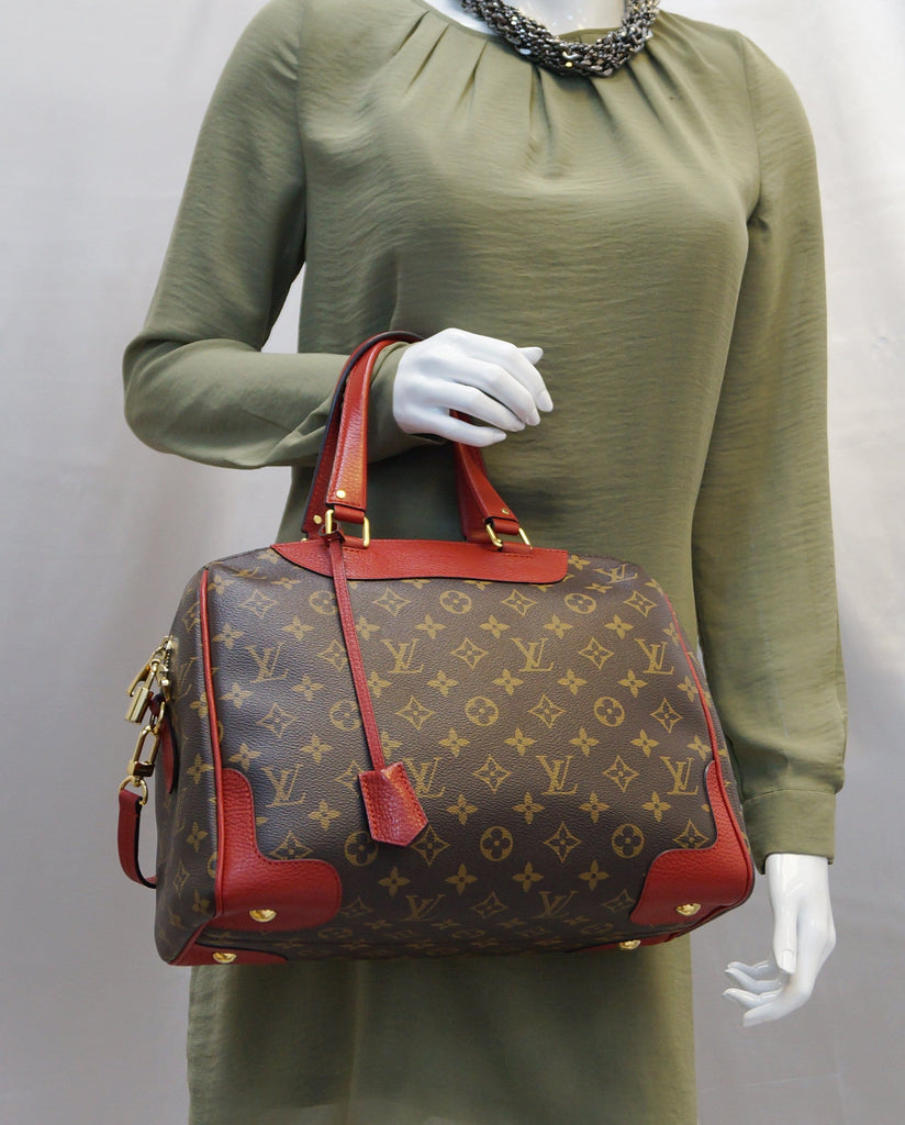 LOUIS VUITTON Monogram Retiro NM Coquelicot 1270320