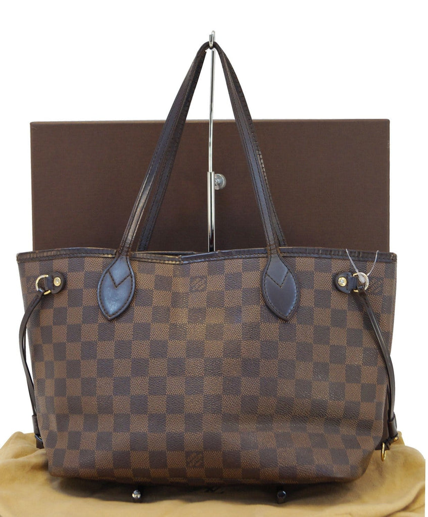 LOUIS VUITTON NEVERFULL PM Damier Ebene Tote bag No.911